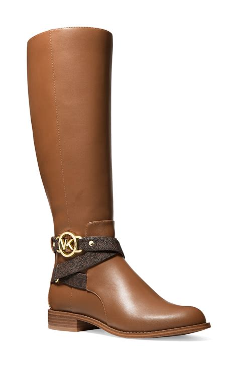 michael kors boots high knee|michael kors thigh high boots.